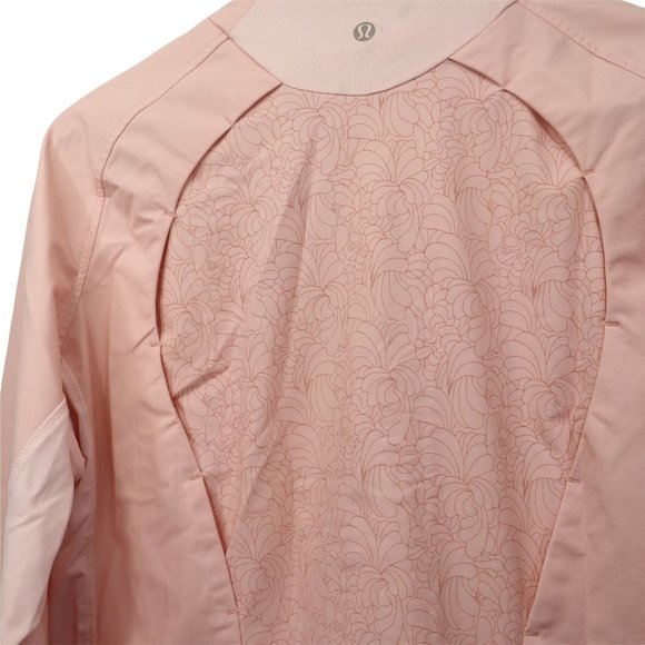 Lululemon Wet .Dry .Warm Jacket Pink size 7 - Picture 5 of 14